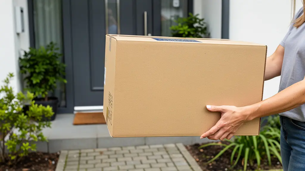 Réception d'un vélo électrique livré à domicile dans son carton